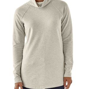 Patagonia Ahnya Cowl Neck tunic / sweatshirt. EUC (minimal wear) Organic Cotton